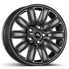 Jante acier KIA Sportage 5 1.6CRDi 2+4WD+Hybrid 1.6T-GDi<br>2+4WD+Hybrid (sauf PHEV) 2.0GDi 2WD<br>(jante couleur anthracite)
