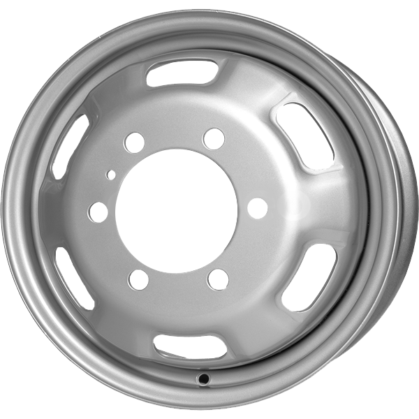 Jante acier NISSAN Util. Atléon (roues jumelées) jante adaptable mais sans homologation<br>fabricant pour ce type de véhicule