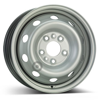 Jante acier FIAT Util. Ducato 10/14/1.9D/1.9TD/2.0i/2.5D/2.5TD/2.8D<br>2.8JTD/4x4 (trous ventilation ovales)